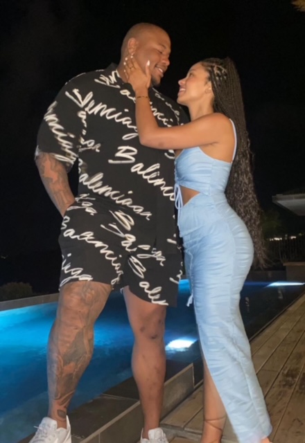 Giants player Dexter Lawrence, Donna McCain married