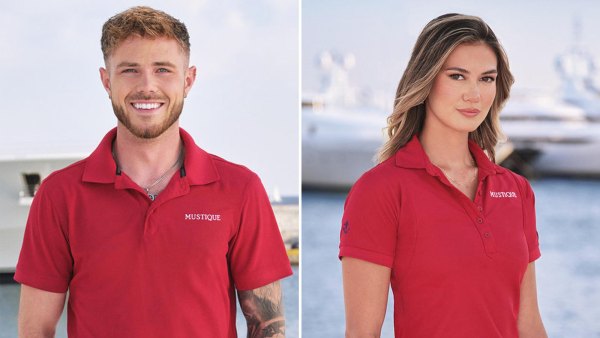 Below Deck Meds Nathan Gallager and Gael Cameron Sneak Off Camera Together After Flirty Night Out