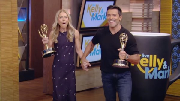 Kelly Ripa and Mark Consuelos Win Emmy While Skipping Event to Visit Daughter