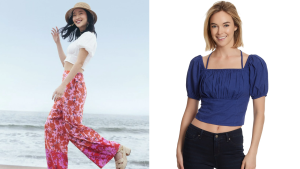 Jessica Simpson Doria Halter Tie Top