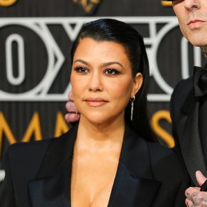 Kourtney Kardashian and Travis Barker.