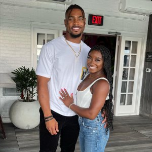 Simone Biles’ Husband Jonathan Owens Praises Her ‘Amazing’ Historic Gymnastics Win: ‘9th Time!’