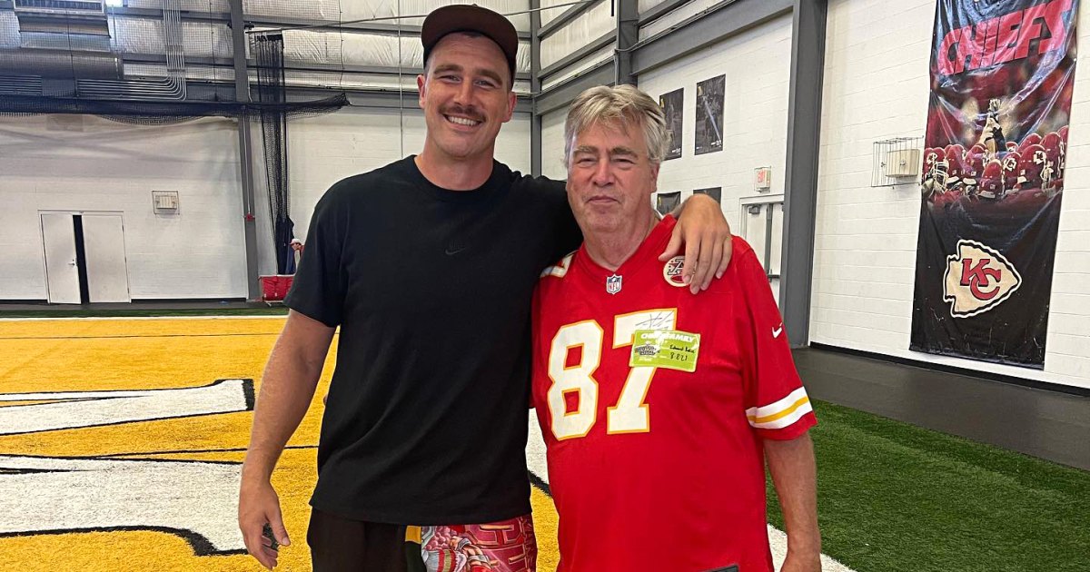 Travis Kelce Celebrates ‘Big Guy’ Ed Kelce Tribute Video Full of Hugs Travis Kelce Celebrates ‘Big Guy’ Ed Kelce Tribute Video Full of Hugs
