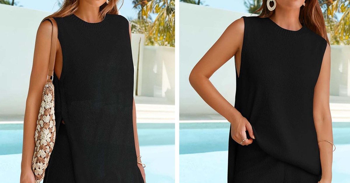 This 2-Piece Short Set Is Perfect for Summer Errands This 2-Piece Short Set Is Perfect for Summer Errands