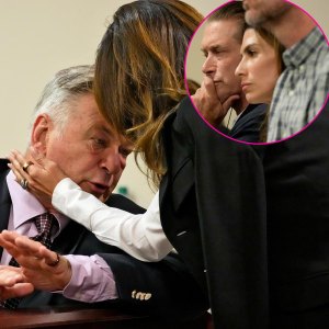 Alec Baldwin Gets Court Support From Wife Hilaria Brother Stephen During Rust Manslaughter Trial