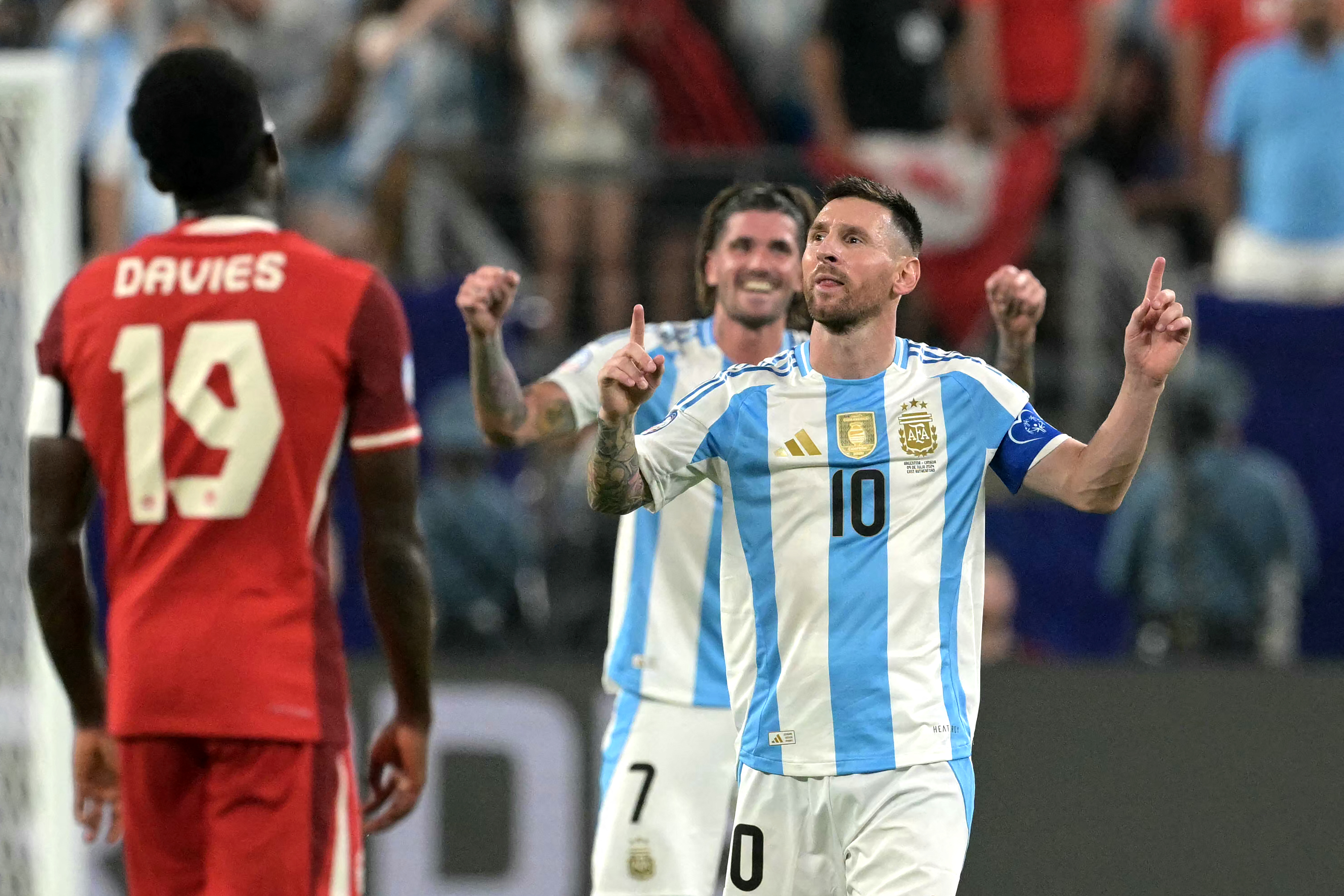 Lionel Messi, capitán de la selección de Argentina