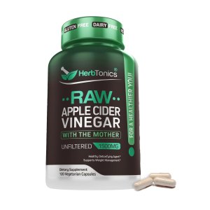 Herbtonics raw apple cider vinegar capsules