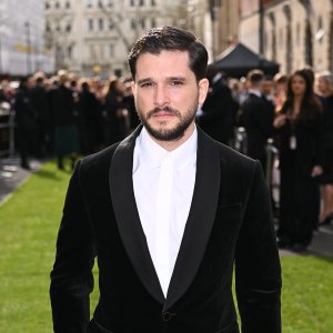 Kit Harington Shows Off Chiseled Physique Backstage on Broadway