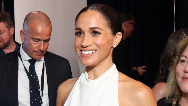 Meghan Markle Glows in White Halter Neck Gown While Attending 2024 ESPYs With Prince Harry