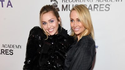 Miley Cyrus Hugs Mom Tish In Behind-the-Scenes Photos After Dad Billy Ray’s Leaked Audio