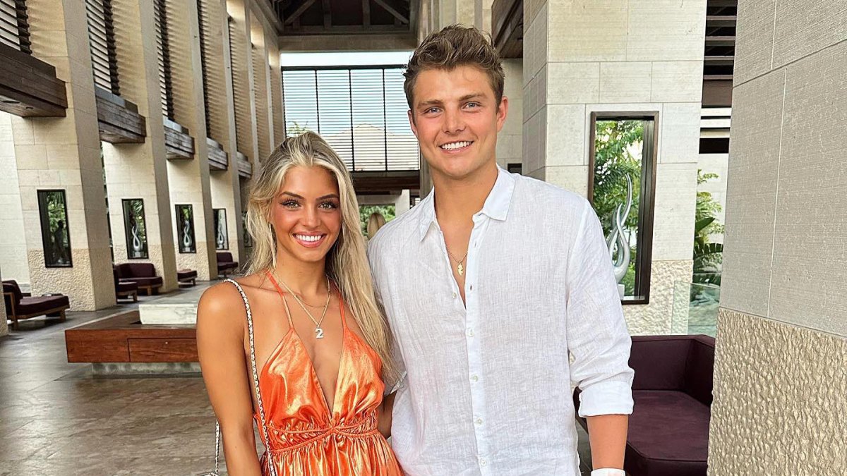 NFL Player Zach Wilson and Nicolette Dellanno's Relationship Timeline | Us Weekly