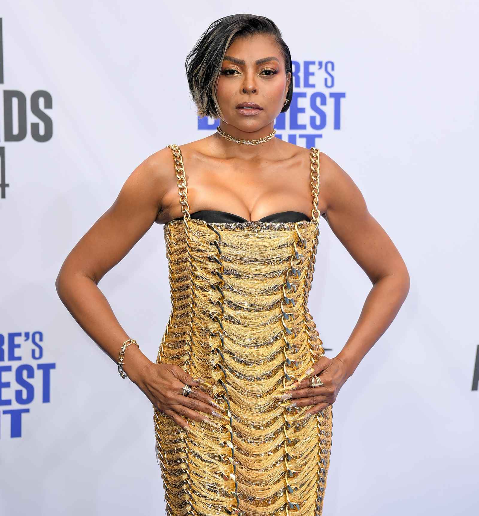 Taraji P. Henson's Makeup Artist Breaks Down Her 2024 BET Awards Glam ...