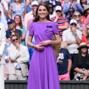 The Meaning Behind Kate Middleton's Vibrant Purple Wimbledon Dress
