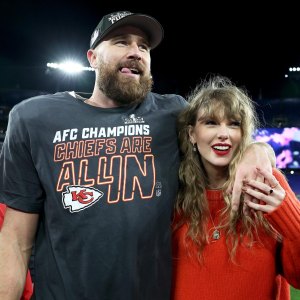 Travis Kelce Says It Was Fate That Young Taylor Swift Fan Caught His Glove at Training Camp