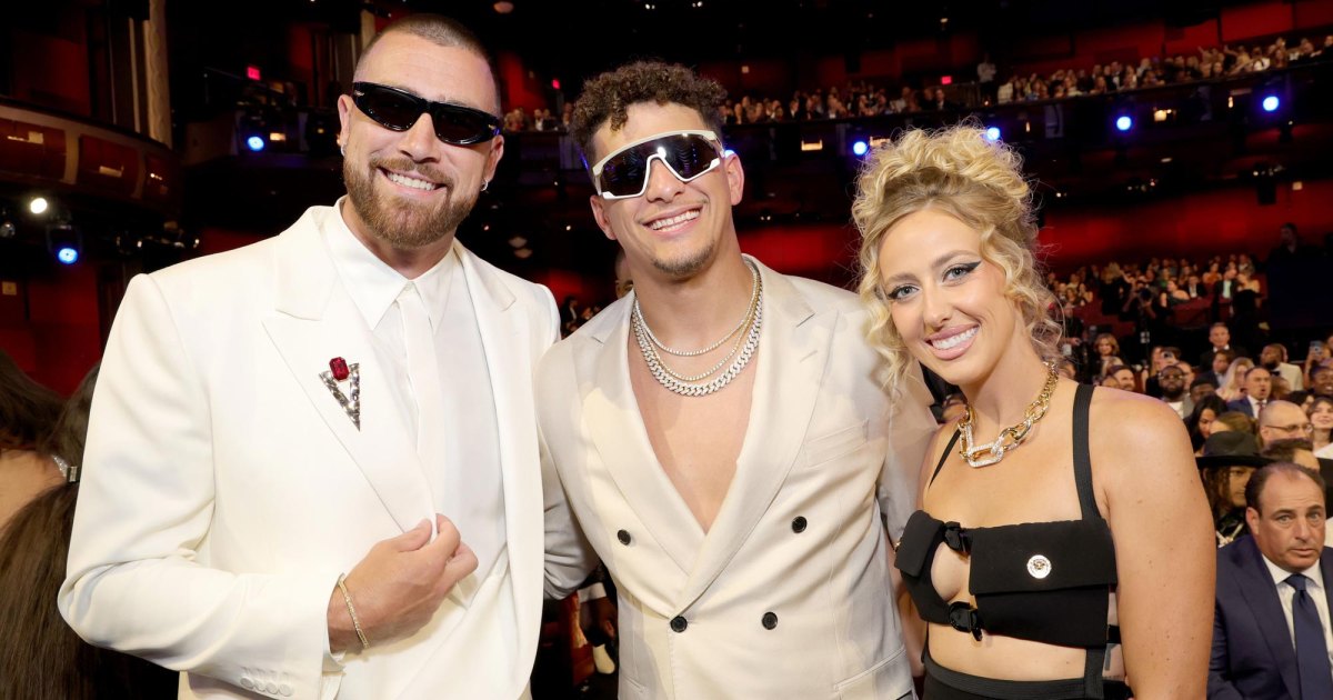 Travis Kelce Enjoys Taylor Swift Show With Patrick and Brittany Mahomes Travis Kelce Enjoys Taylor Swift Show With Patrick and Brittany Mahomes