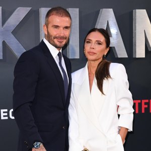 Victoria Beckham Trolls David Beckham for Using a Filter That Makes Her a Redhead 136