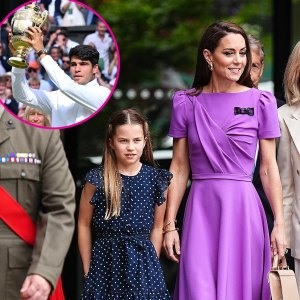 Watch Kate Middleton Introduce Daughter Charlotte to Wimbledon Champion Carlos Alcaraz