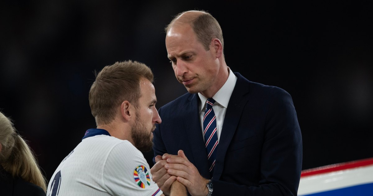 Prince William Consoles England Squad After Euro 2024 Defeat: See Pics Prince William Consoles England Squad After Euro 2024 Defeat: See Pics