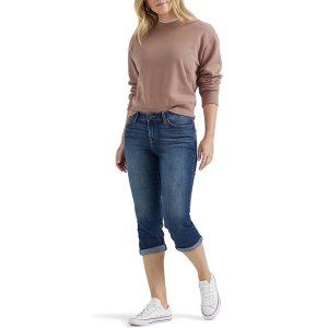 Lee Flex Motion Capri Jeans