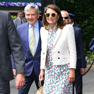 Kate Middleton's Parents Carole and Michael Make an Appearance at Wimbledon Without Her