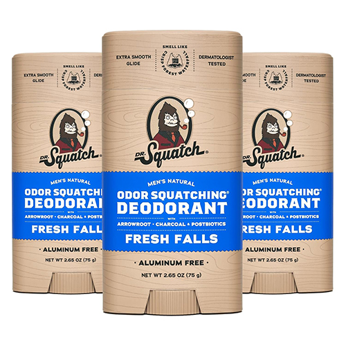 Dr. Squatch Men&rsquo;s Natural Deodorant