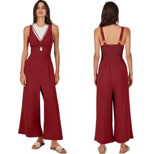Anrabess wide-leg romper