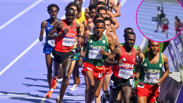 Cameraman Walks Into Men s 5000m Race at 2024 Paris Olympics 751