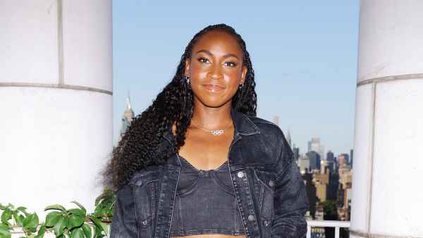 Coco Gauff Slays in a Denim Outfit at American Eagle Event