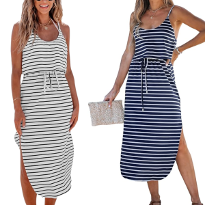 Cupshe Scoop Neck Midi Dress