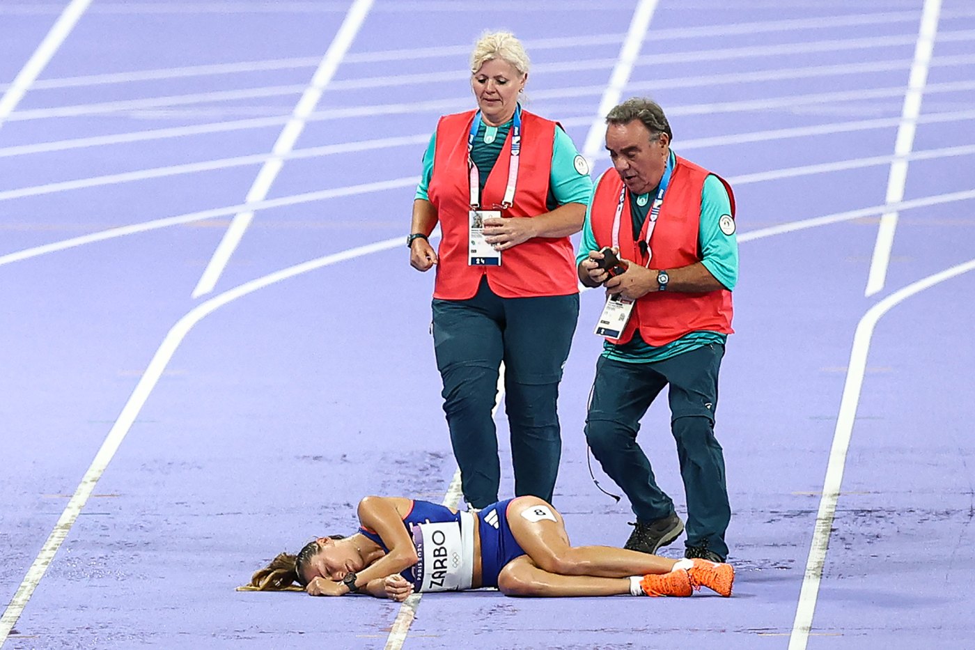 Olympian Alessia Zarbo Collapses in Women’s 10,000-Meter Track Race ...