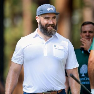 Jason Kelce Asks Adam Sandler When He Should Start Exposing Daughters to The Sandmans Movies