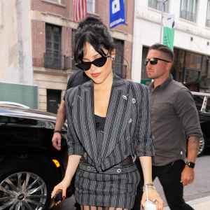 Jenna Ortega Embraces Beetlejuice Aesthetic in Chic Gray Outfit