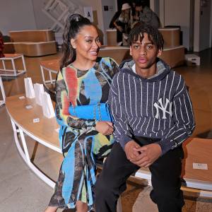 La La Anthony and Kiyan Anthony
