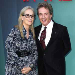 Martin Short Gushes Over Meryl Streep After Holding Hands at OMITB PremiereP3 - Aug 26