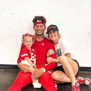 Patrick and Brittany Mahomes 3 Year Old Daughter Starts Gymnastics Wearing USA Leotard