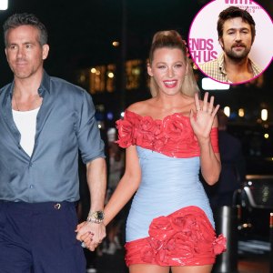 Ryan Reynolds Interviews Wife Blake Livelys It Ends With Us Love Interest Brandon Sklenar
