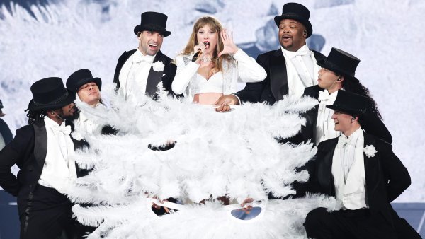 Taylor Swift Dancer Kam Saunders Falls at Wembley