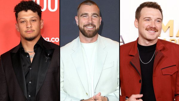 Patrick Mahomes, Travis Kelce, Morgan Wallen