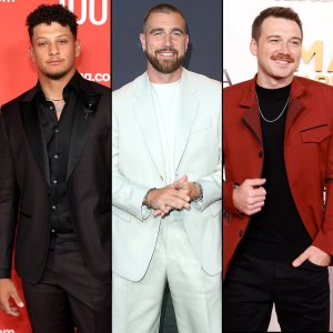 Patrick Mahomes, Travis Kelce, Morgan Wallen