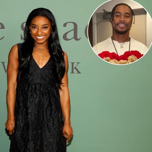 Simone Biles Gets Surprise Visit from Husband Jonathan Owens