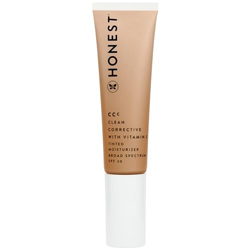 Best Dewy Finish: Honest Beauty CCC Clean Corrective with Vitamin C Tinted Moisturizer