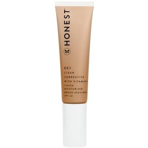 Best Dewy Finish: Honest Beauty CCC Clean Corrective with Vitamin C Tinted Moisturizer