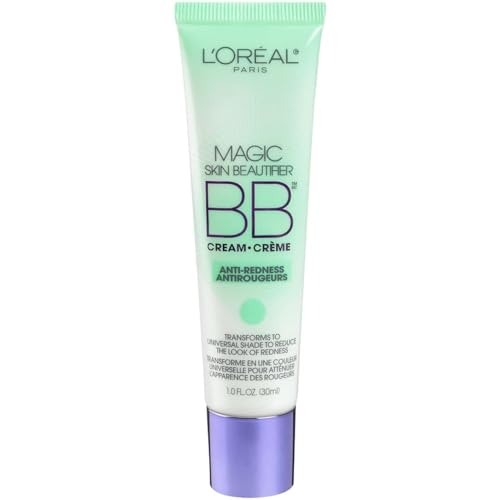 Best for Redness: L’Oréal Paris Makeup Magic Skin Beautifier BB Cream Tinted Moisturizer, Anti-Redness