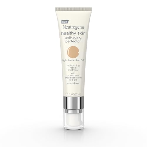 Best for Anti-Aging: Neutrogena Retinol Treatment and Tinted Facial Moisturizer