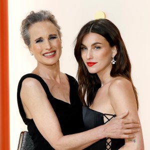 Andie MacDowell Wants Daughter Rainey Qualley to Stay Home During Pregnancy Shes Protective
