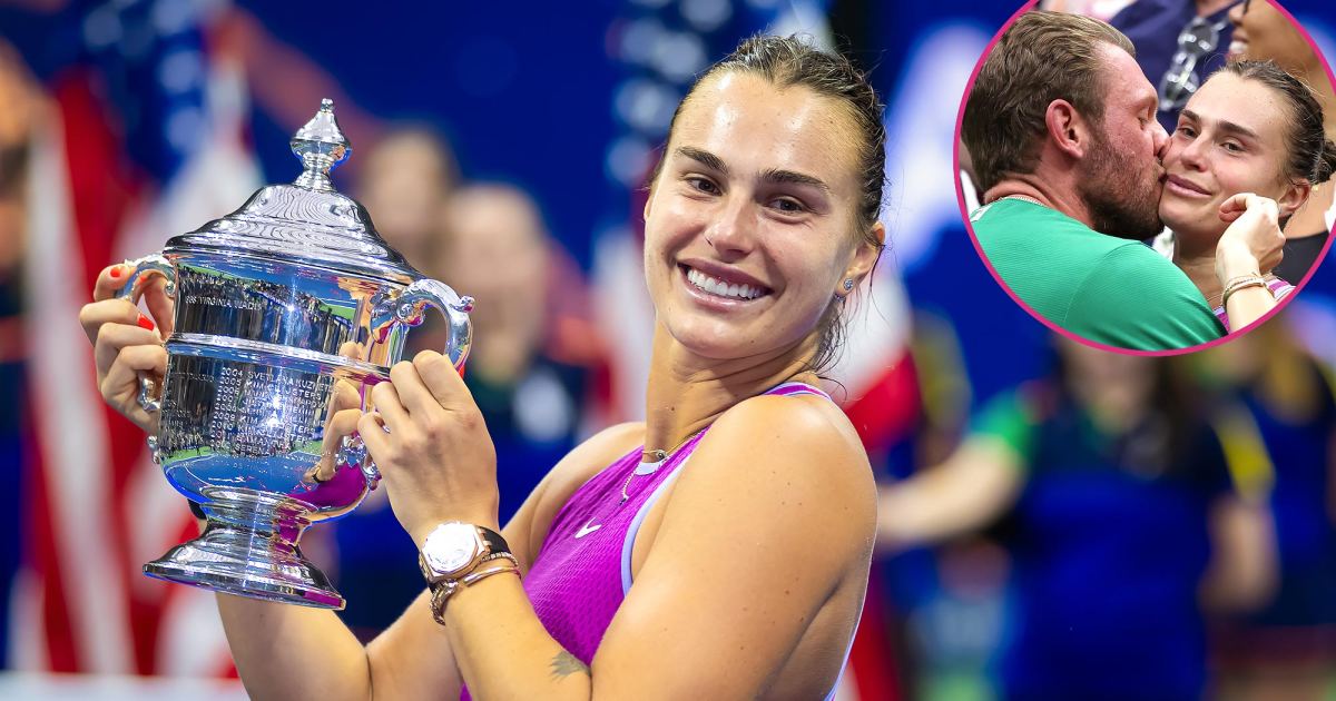 Aryna Sabalenka Celebrates US Open Win With Boyfriend Georgios Frangulis Aryna Sabalenka Celebrates US Open Win With Boyfriend Georgios Frangulis