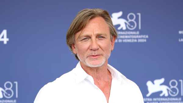 Daniel Craig Debuts New Longer Hairstyle at Venice Film Festival With Wife Rachel Weisz