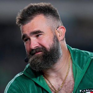 Eagles Superfan Injured His Knee by Chest Bumping Jason Kelce on ESPN