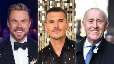 Excl Derek Hough Reacts to Gleb Comparing His DWTS Judging to Len