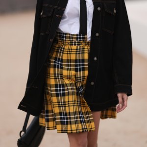 plaid skirts